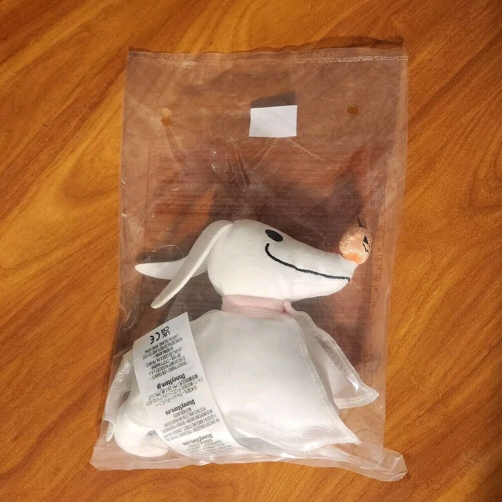 Disney Halloween Zero Light Up Shoulder Magnet Plush Nightmare Before Christmas